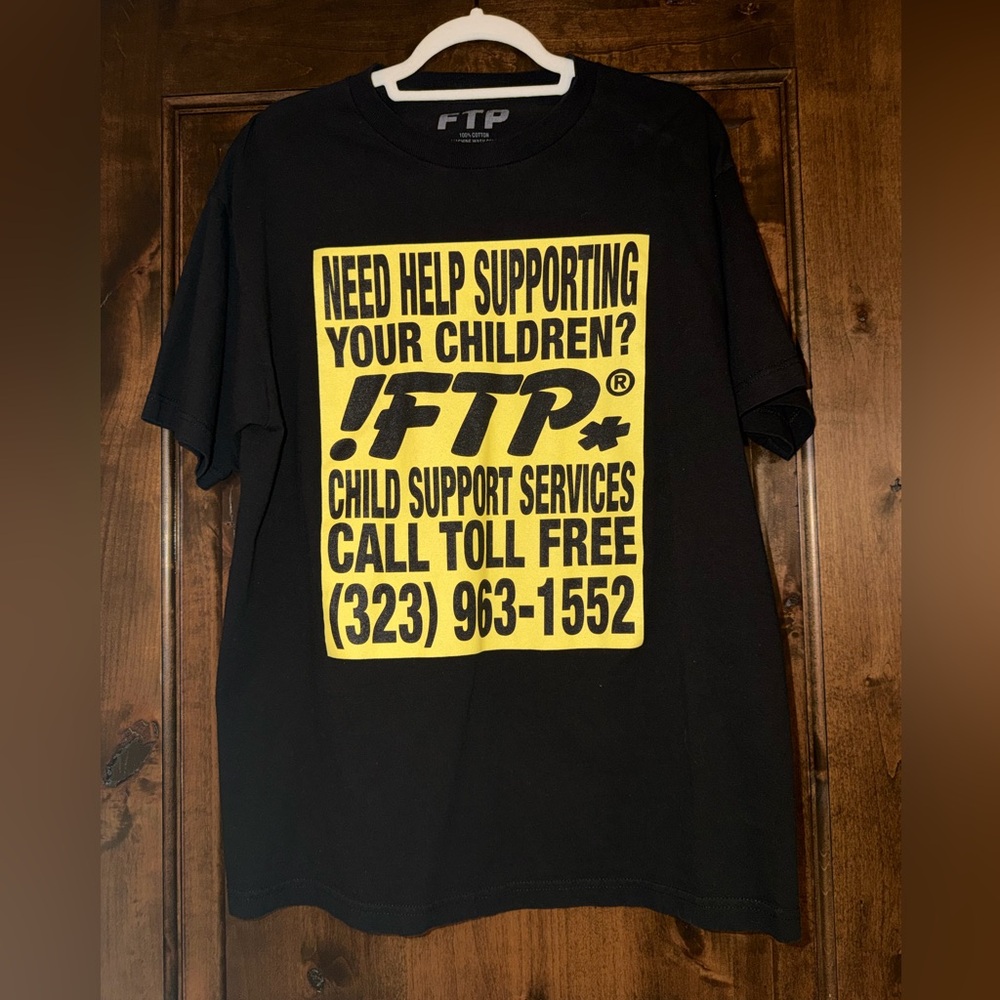 FTP child support tee